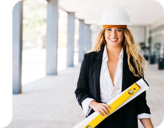 Foto de mujer especialista